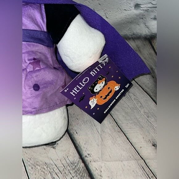 2024 Hello Kitty x CVS Purple Bat Halloween Door Greeter Plush 17” - Picture 2 of 3